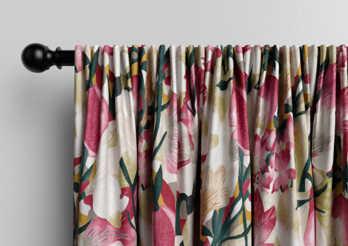 Lucy, Fuchsia - Made to Measure Curtains - Image 9